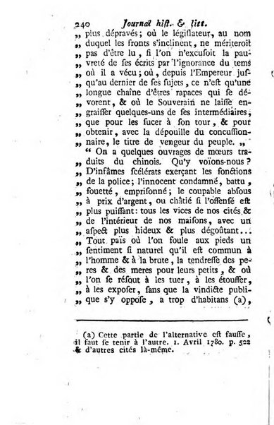 Journal historique et littéraire