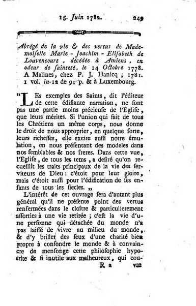 Journal historique et littéraire