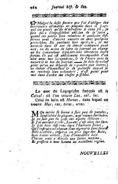 Journal historique et littéraire