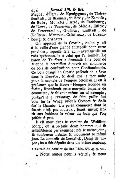 Journal historique et littéraire