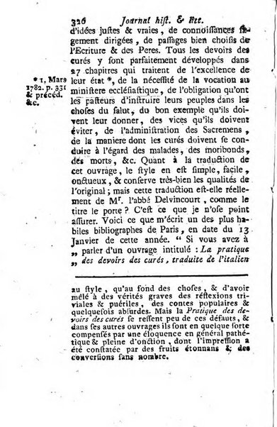 Journal historique et littéraire