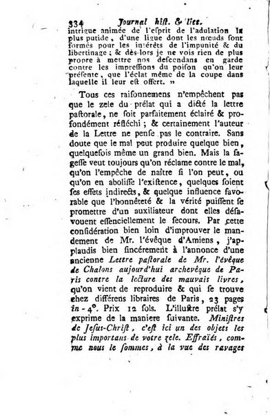 Journal historique et littéraire