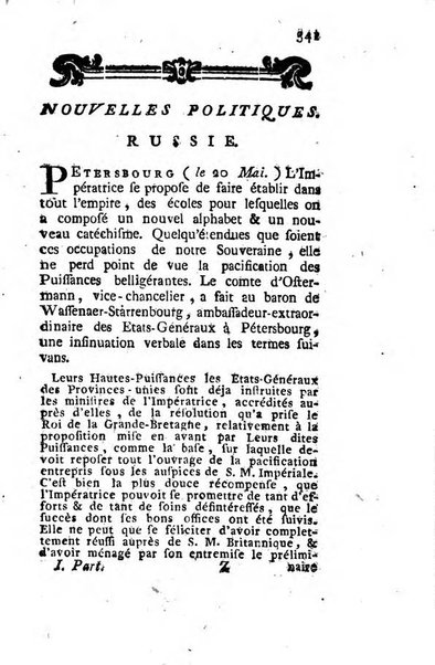 Journal historique et littéraire