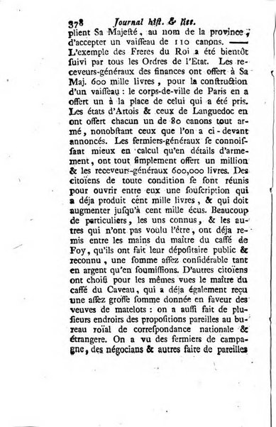 Journal historique et littéraire