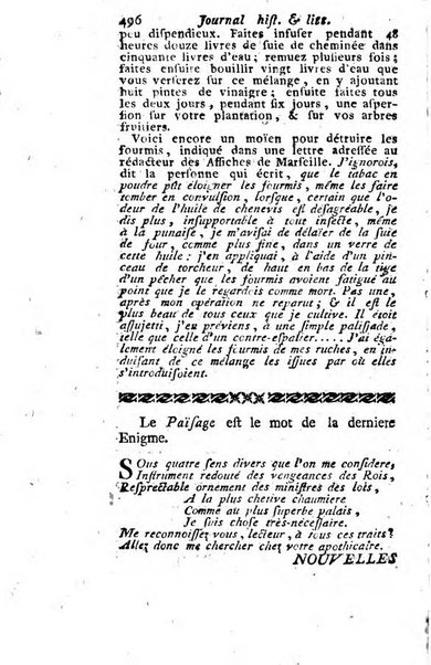 Journal historique et littéraire