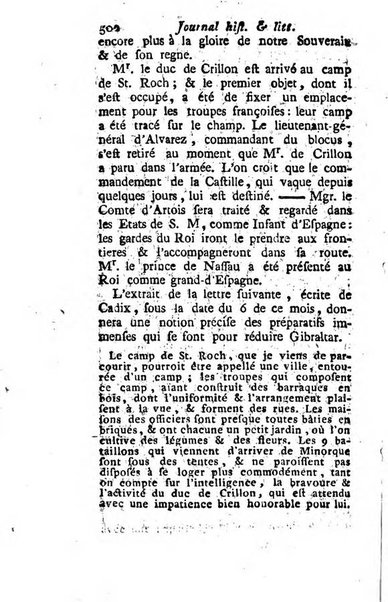 Journal historique et littéraire