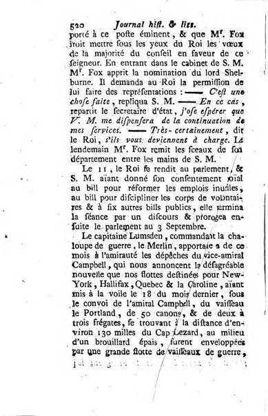 Journal historique et littéraire