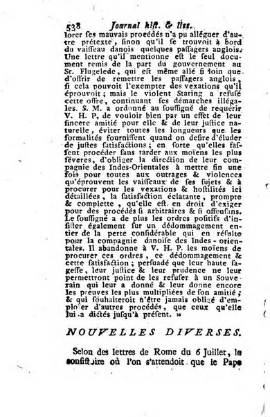 Journal historique et littéraire