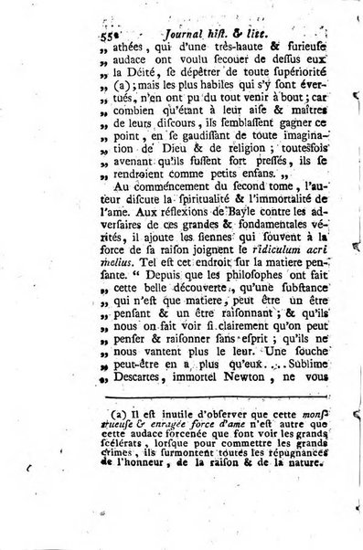 Journal historique et littéraire