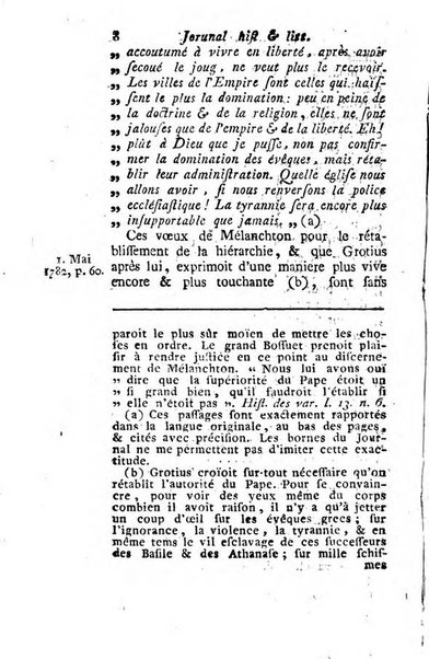 Journal historique et littéraire