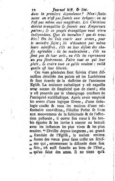 Journal historique et littéraire