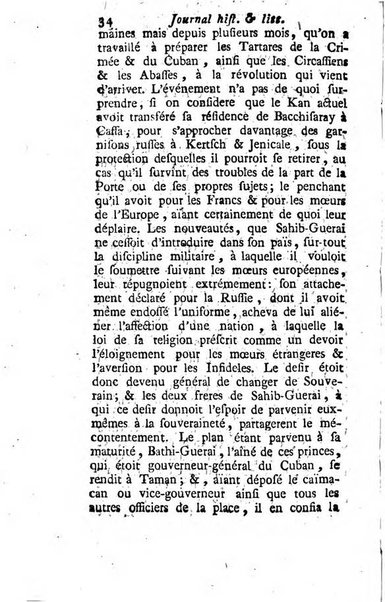 Journal historique et littéraire