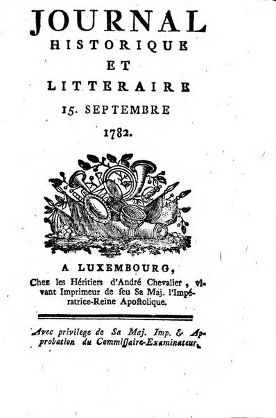 Journal historique et littéraire