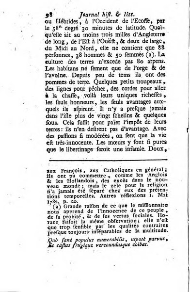 Journal historique et littéraire