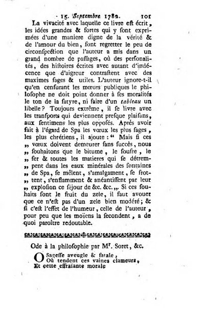 Journal historique et littéraire