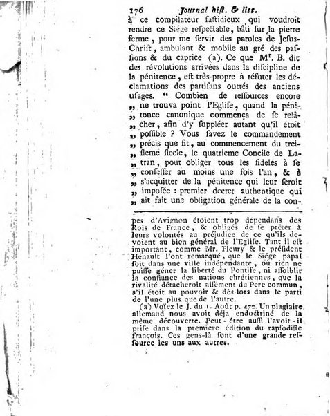 Journal historique et littéraire