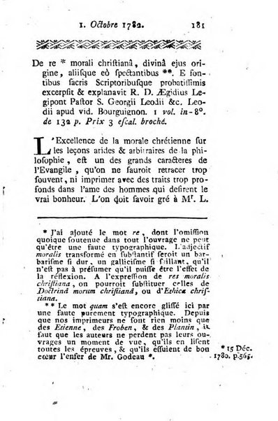 Journal historique et littéraire