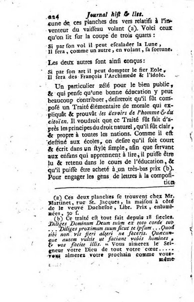 Journal historique et littéraire