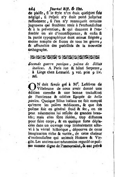 Journal historique et littéraire