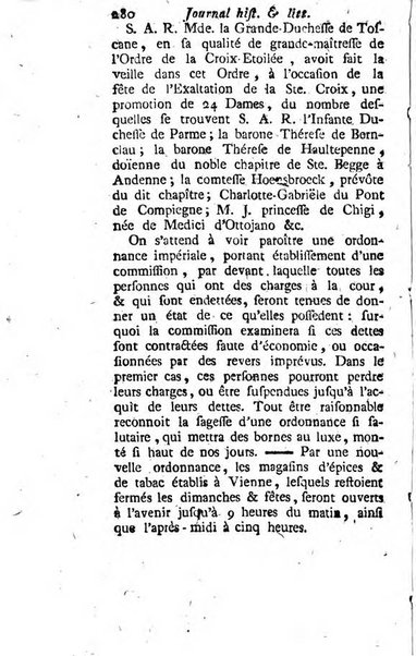 Journal historique et littéraire