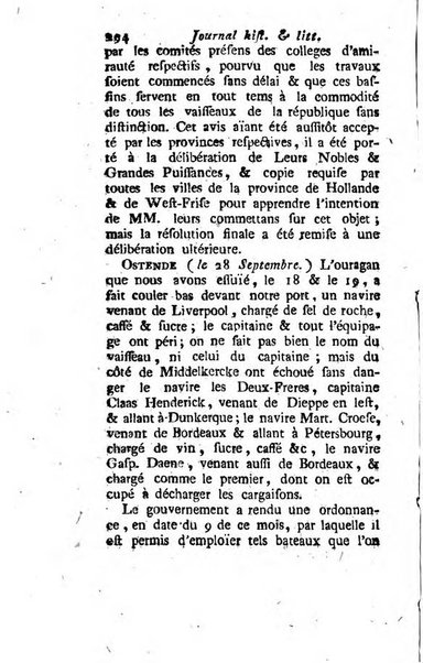 Journal historique et littéraire