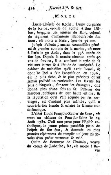 Journal historique et littéraire