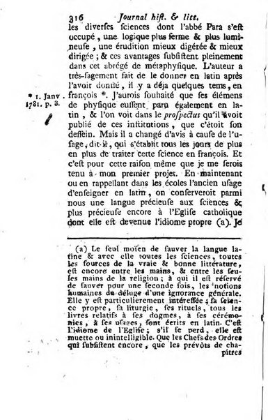 Journal historique et littéraire