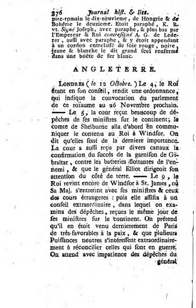 Journal historique et littéraire