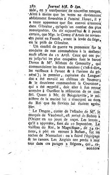 Journal historique et littéraire