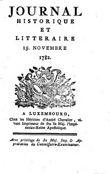 Journal historique et littéraire