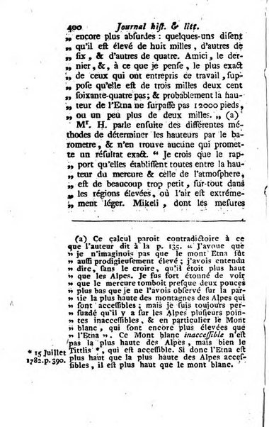 Journal historique et littéraire