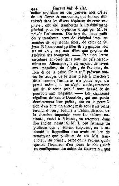 Journal historique et littéraire