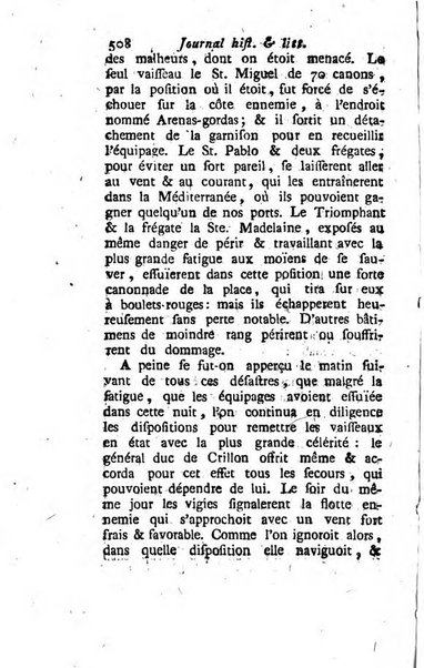 Journal historique et littéraire