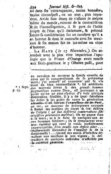 Journal historique et littéraire