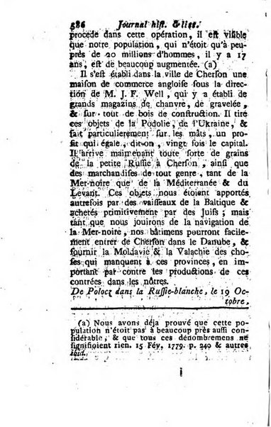 Journal historique et littéraire