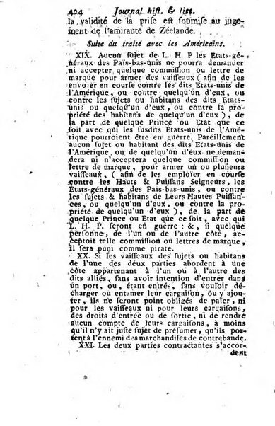 Journal historique et littéraire