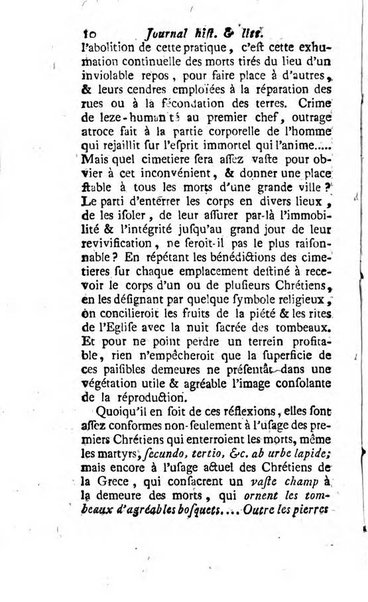 Journal historique et littéraire