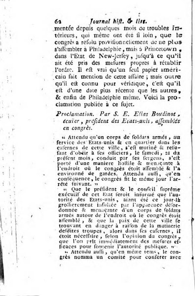 Journal historique et littéraire