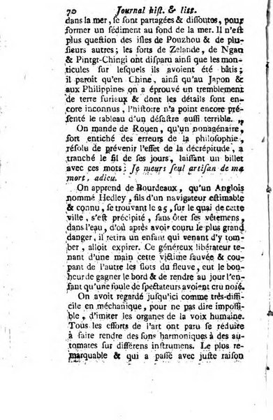 Journal historique et littéraire