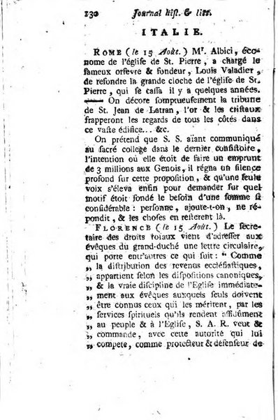 Journal historique et littéraire