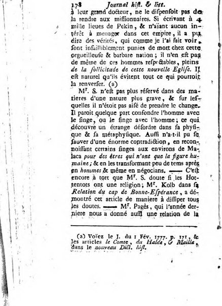 Journal historique et littéraire