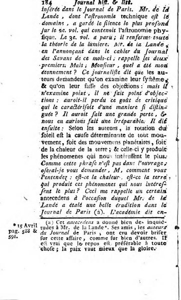 Journal historique et littéraire