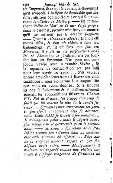 Journal historique et littéraire