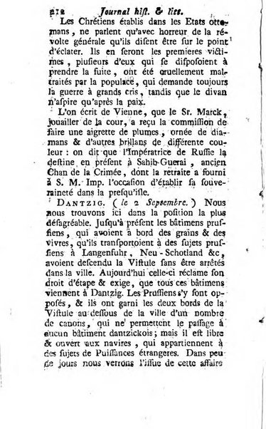 Journal historique et littéraire