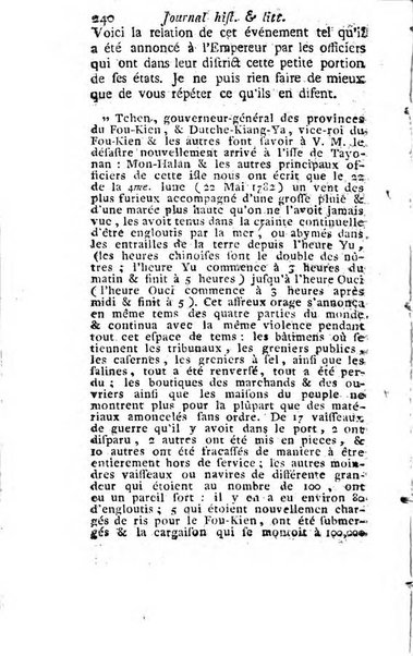 Journal historique et littéraire