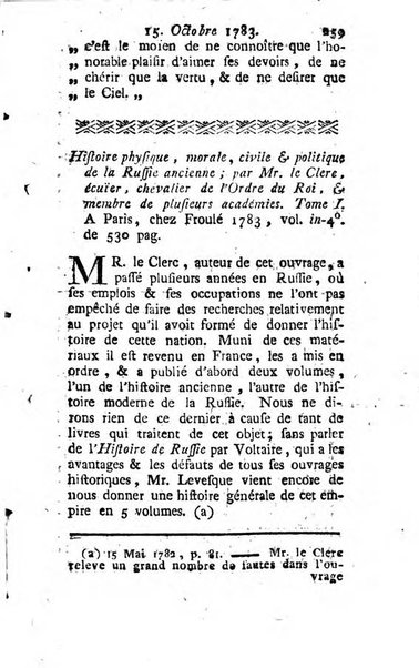 Journal historique et littéraire