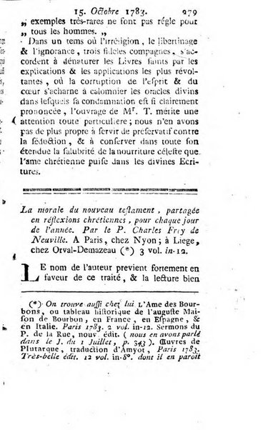 Journal historique et littéraire