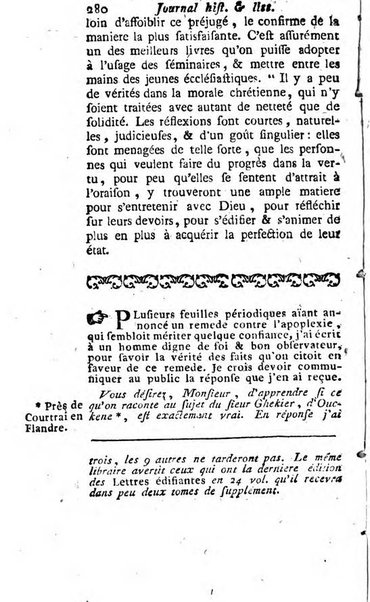 Journal historique et littéraire