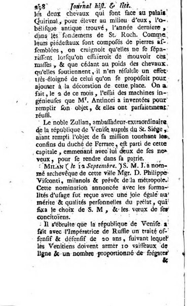 Journal historique et littéraire