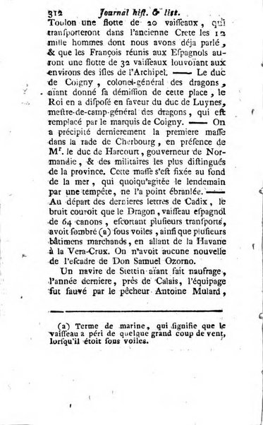 Journal historique et littéraire